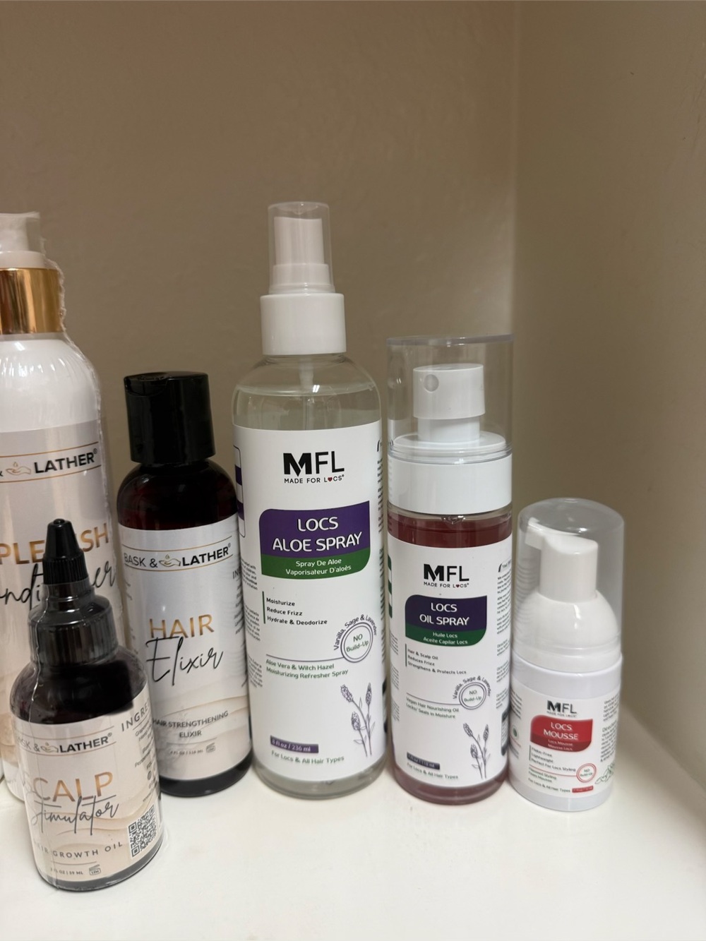 Bask and Lather/Made for locs/Shea Moisture - Picture 3 of 4